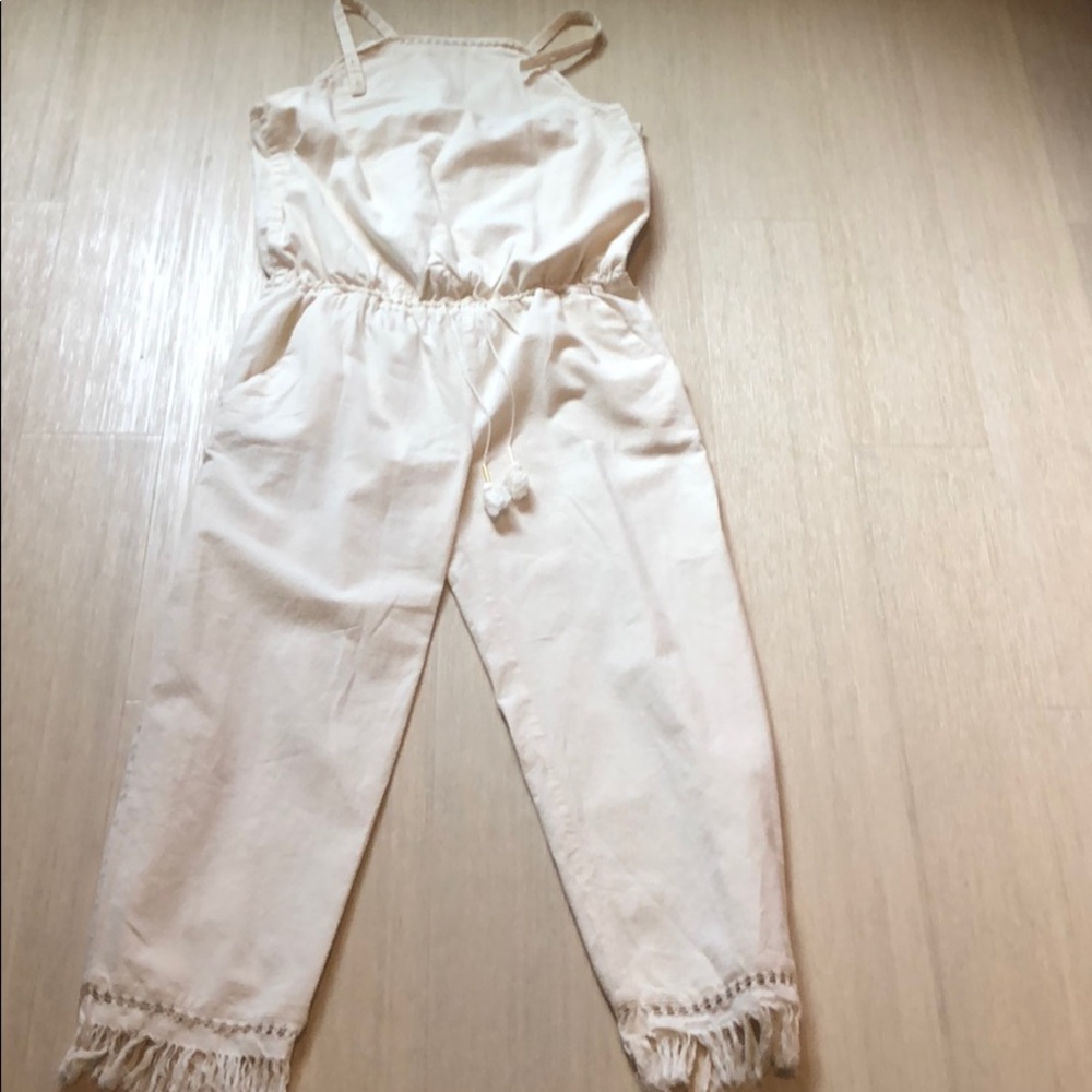 Cotton jumpsuit onesie